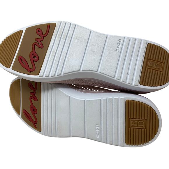 ED Ellen Degeneres Afuera Slip On Ballet Flats Womens Size 10 Pink Mesh - Picture 5 of 6